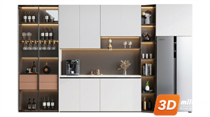 Wine cabinet Skp Files